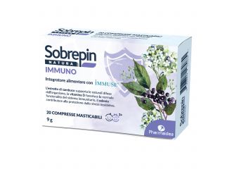 Sobrepin natura immuno 20 compresse masticabili