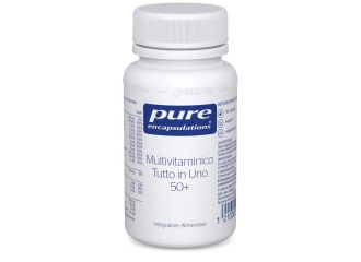 Pure encapsulations multivitaminico tutto in uno 50+ 30 capsule