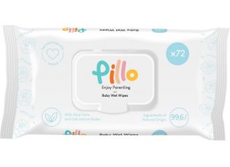 Pillo enjoy salviette igiene 72 pezzi