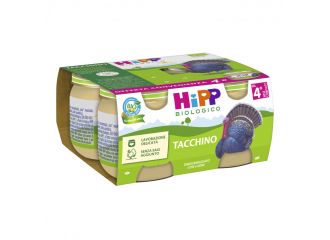 Hipp bio omogeneizzato tacchino 4 pezzi da 80 g