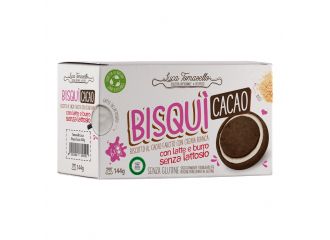 Bisqui' al cacao con crema bianca 144 g