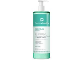 Dermovitamina acneclin gel detergente 400 ml