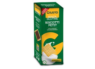 Giusto senza glutine biscotti petit 175 g