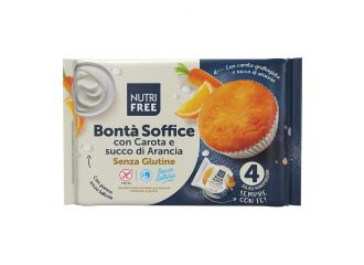 Nutrifree bonta' soffice con carota e succo d'arancia 140 g