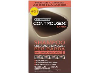 Just for men control gx barba shampoo colorante graduale 118 ml