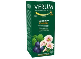 Verum fortelax sciroppo fruttato 126 g new