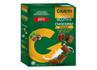 Giusto senza glutine chocopaf dark 250 g