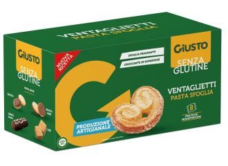 Giusto senza glutine ventaglietti 80 g