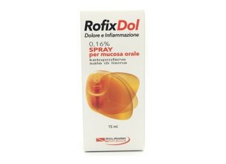 Rofixdol infiammazione e dolore 0,16% spray per mucosa orale