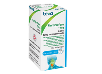 Flurbiprofene teva 0,25% 